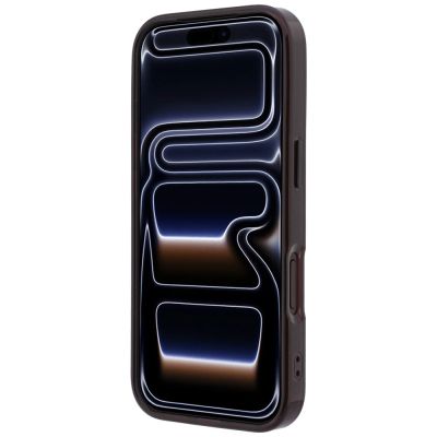 5. BMW M IML Frosted Metal Logo & Trims MagSafe Case for iPhone 17 Pro Max / 18 Pro Max - Burgundy