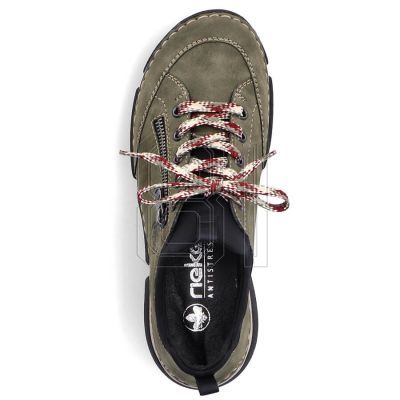 21. Comfortable Rieker W RKR610 green shoes