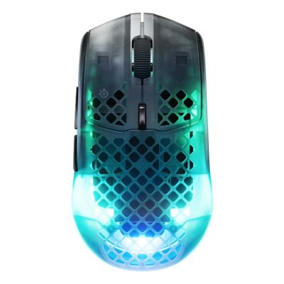 3. Steelseries Aerox 3 Wireless Gen 2 Gaming Mouse Right Side RF Wireless + Bluetooth Optical 26000 DPI