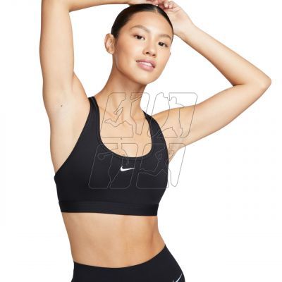 3. Nike Swoosh Light Support W sports bra DX6817-010