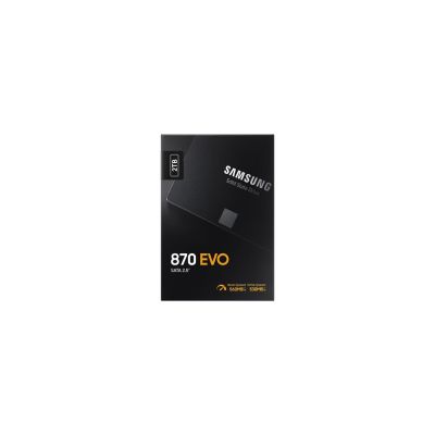 6. Samsung 870 EVO MZ-77E2T0B 2TB SATA SSD