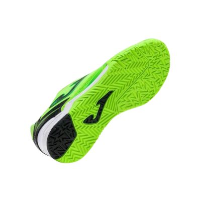 6. Joma Dribling Indoor 2611 Fluorescent Green Football Shoes DRIS2611IN