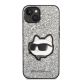 3. Karl Lagerfeld KLHCP14MG2CPS iPhone 14 Plus 6.7" silver/silver hardcase Glitter Choupette Patch
