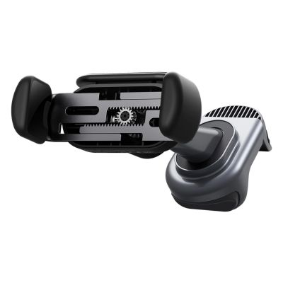 4. Electric car holder with solar panel for Tesla Model 3 / Y Baseus T-Space - black