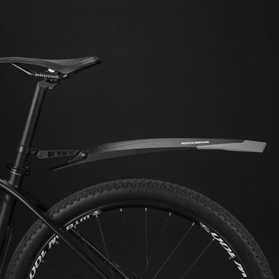 4. Rockbros DNB-890 Bicycle Fender Set - Black