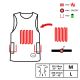 8. GLOVII WATERPROOF, HEATED DIVING VEST, INCLUDES TWO BATTERIES AND GMV2M REMOTE CONTROL