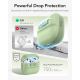 5. ESR Pulse HaloLock MagSafe Case for Apple AirPods 4 / 5 - light green