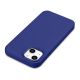 12. iCarer Litchi Premium Leather Case iPhone 14 Magnetic Leather Case with MagSafe Dark Blue (WMI14220709-DB)