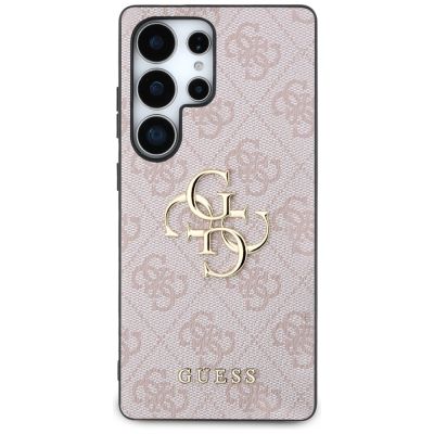 3. Guess Big 4G Logo Classic Logo Case for Samsung Galaxy S25 Ultra Pink