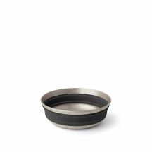 Sea To Summit Detour Camping Dish Round Silicone, Stainless Steel Foldable 1 Person Personal