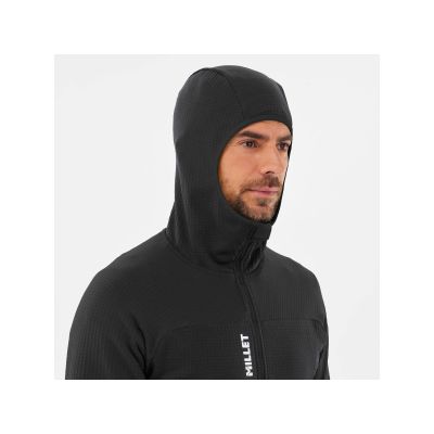 4. MILLET M Fusion Grid Hoodie Jacket Black