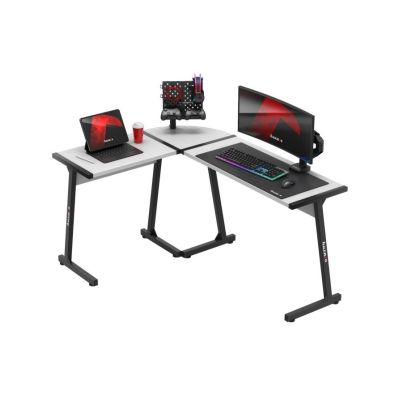 34. Huzaro Hero 6.0 White Gaming Desk