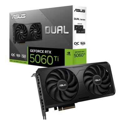 7. graphics card ASUS DUAL RTX 5060 TI 16GB OC EVO - BULK