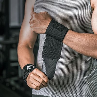 5. Rockbros 0431001 sports wristband - black (2 pcs.)