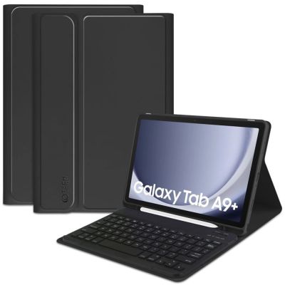 7. Tech-Protect SC Pen + Keyboard Case with Keyboard for Samsung Galaxy Tab A9+ 11" X210 / X215 / X216 - Black