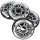 33. PU 76x24 82A BLACK WHEELS (4 pcs.) NILS EXTREME
