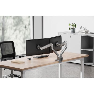 21. Neomounts DS70-250SL2 monitor mount/stand for 81.3 cm (32") monitors, desk, silver
