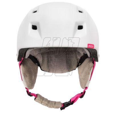 2. Meteor Kiona ski helmet white / pink 24850-24852