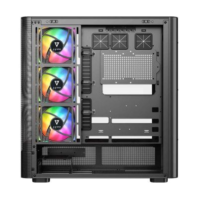 5. MODECOM VOLCANO AQ 300 ARGB MIDI BLACK CASE