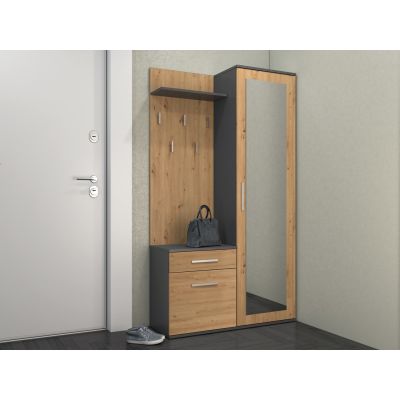 3. DUO ANTHRACITE/ARTISAN WARDROBE SET