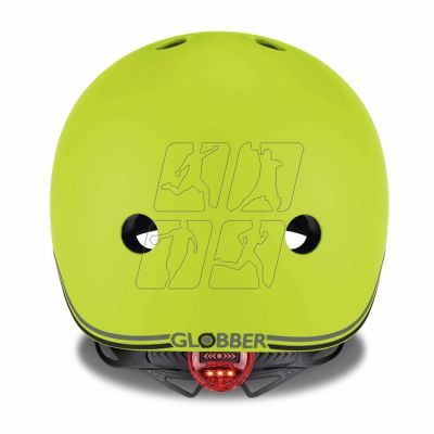 3. Helmet Globber Lime Green Jr 506-106