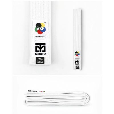 3. White kimono belt - MTX Karate WKF | MOOTO