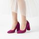 19. Sergio Leone 1339 W SK428B Suede Pumps