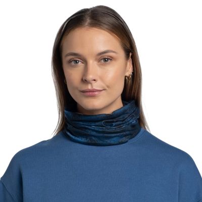 2. Buff Original Ecostretch Tube Scarf 13450577910 Navy One size