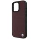 10. BMW Sign Leather Diamond Metal Logo MagSafe Case for iPhone 16 Pro Max - Red
