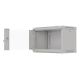 5. Lanberg 19" 6U 540x350 gray glass door wall-mounted rack cabinet (Flat Pack)