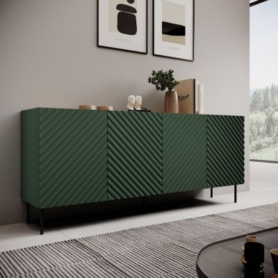 3. Chest of drawers 4D2SZ ONDA 200x45xH85 green