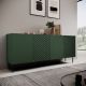 3. Chest of drawers 4D2SZ ONDA 200x45xH85 green
