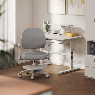 4. Junior 5.0 Gray Swivel Chair
