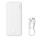 5. BASEUS POWERBANK AIRPOW 10000MAH 20W (WHITE)