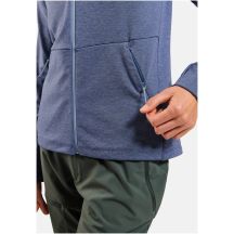 Odlo Mid Layer Full-Zip GRID FLEECE Jacket, Blue