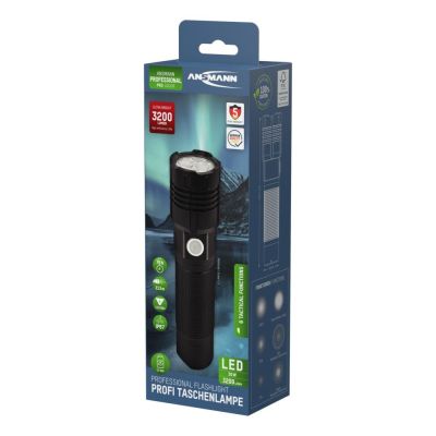 8. Ansmann Pro 3000R degiklio metalas, 3 x 10 W LED