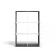 2. MALAX SHELVING 2X3 ANTHRACITE/WHITE