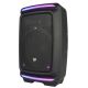 12. V-TONE OrionX 14 ACCU - Active speaker, black, rechargeable, Bluetooth, TWS, USB, AUX, FM, DSP, extendable handle, transport wheels, 135W RMS
