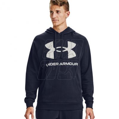 2. Under Armor Rival Fleece Big Logo HD Sweatshirt M 1357093 410