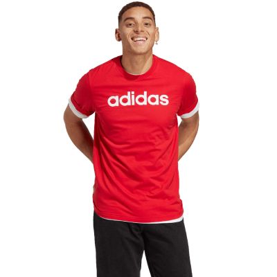 14. adidas Essentials Single Jersey Linear Embroidered Logo M IC9278