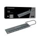 15. CONCEPTRONIC 12-1 USB-C docking station->2xHDMI/3xUSB-A/DP/+ 18cm gr