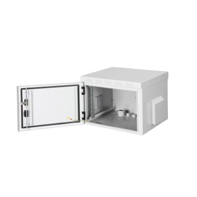 29. Digitus 19" 7U wall-mounted network cabinet 600x600, solid door, gray, undivided, assembled, IP55, 100kg