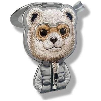 3. Nimmy Cool&Cute 2.0 Bear Magnetic Pendant - Gray