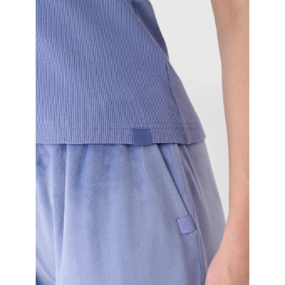 5. Women's slim plain T-shirt 4F 4FRAW24TTSHF2300-32S