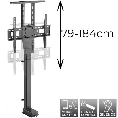 14. MACLEAN ELECTRIC EXTENDABLE TV MOUNT, TUYA, 37''-80'', VESA 600X400, MAX 60KG MC-866T