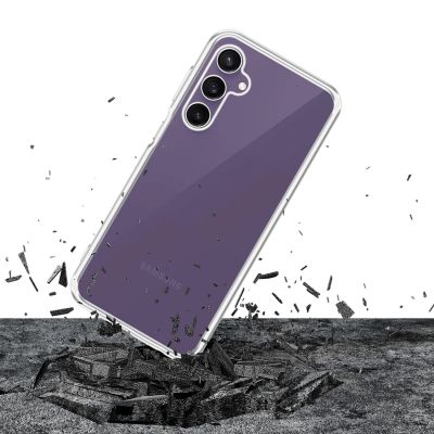 5. 3mk Clear Case for Samsung Galaxy S23 FE - transparent