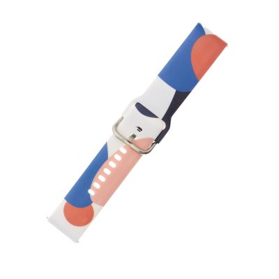 Strap Moro for Samsung Galaxy Watch 45 / 46 / 47 mm silicone bracelet watch band - pattern 10