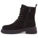 3. Women's leather ankle boots, suede, chocolate, Sergio Leone TR-02