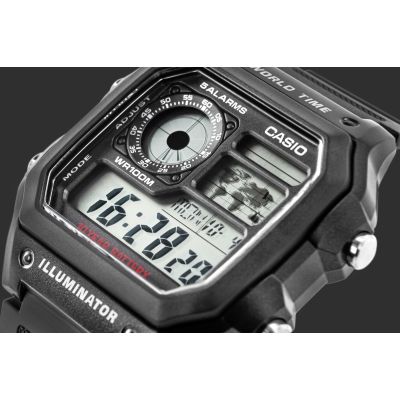 4. Men's Watch CASIO AE-1200WH-1AVDF + BOX