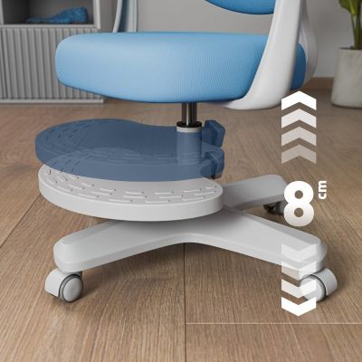 2. Junior 4.6 Blue Swivel Chair